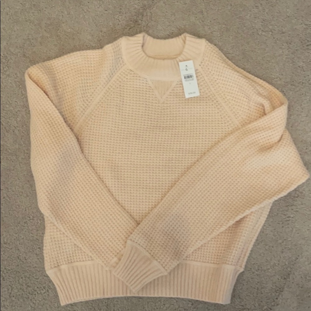 Lou & Grey blush pink sweater